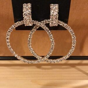 Faux Diamond Crusted Earrings for SALE - Brand NEW